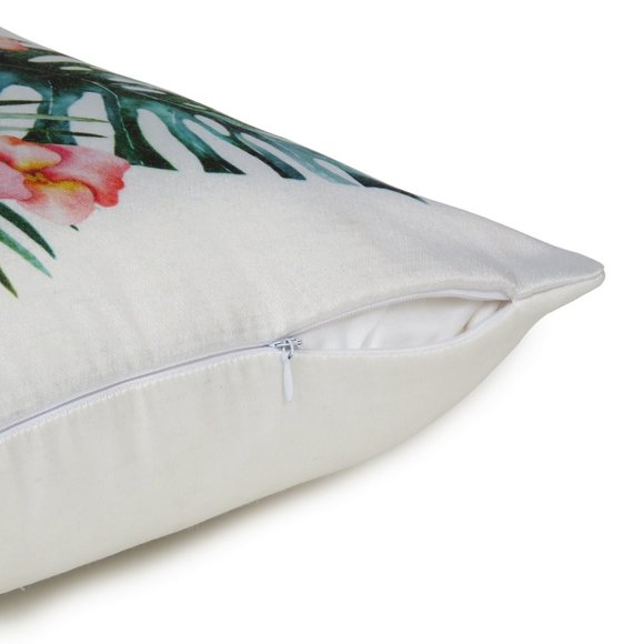 Home Decorative Tropical Leaf Digital Print Cushion Pillow Cover Pillow Case - Picture 2 of 4